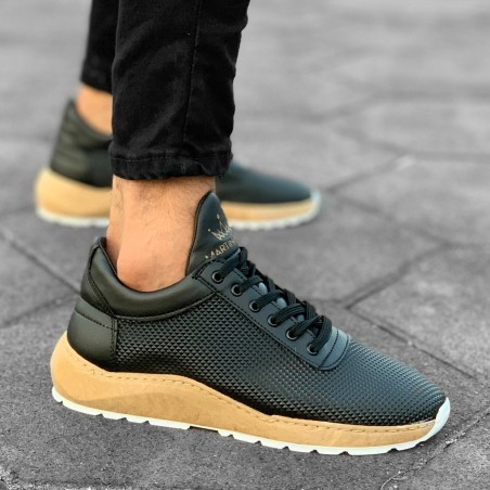 Men’s Chunky Trainers Shoes Black