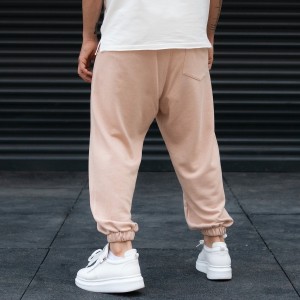 Men's Jogger Zipped Beige - 5