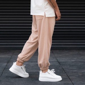 Men's Jogger Zipped Beige - 3