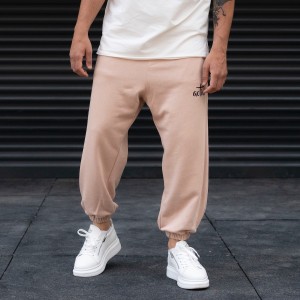 Men's Jogger Zipped Beige - 4