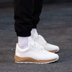 Men’s Chunky Trainers Shoes White