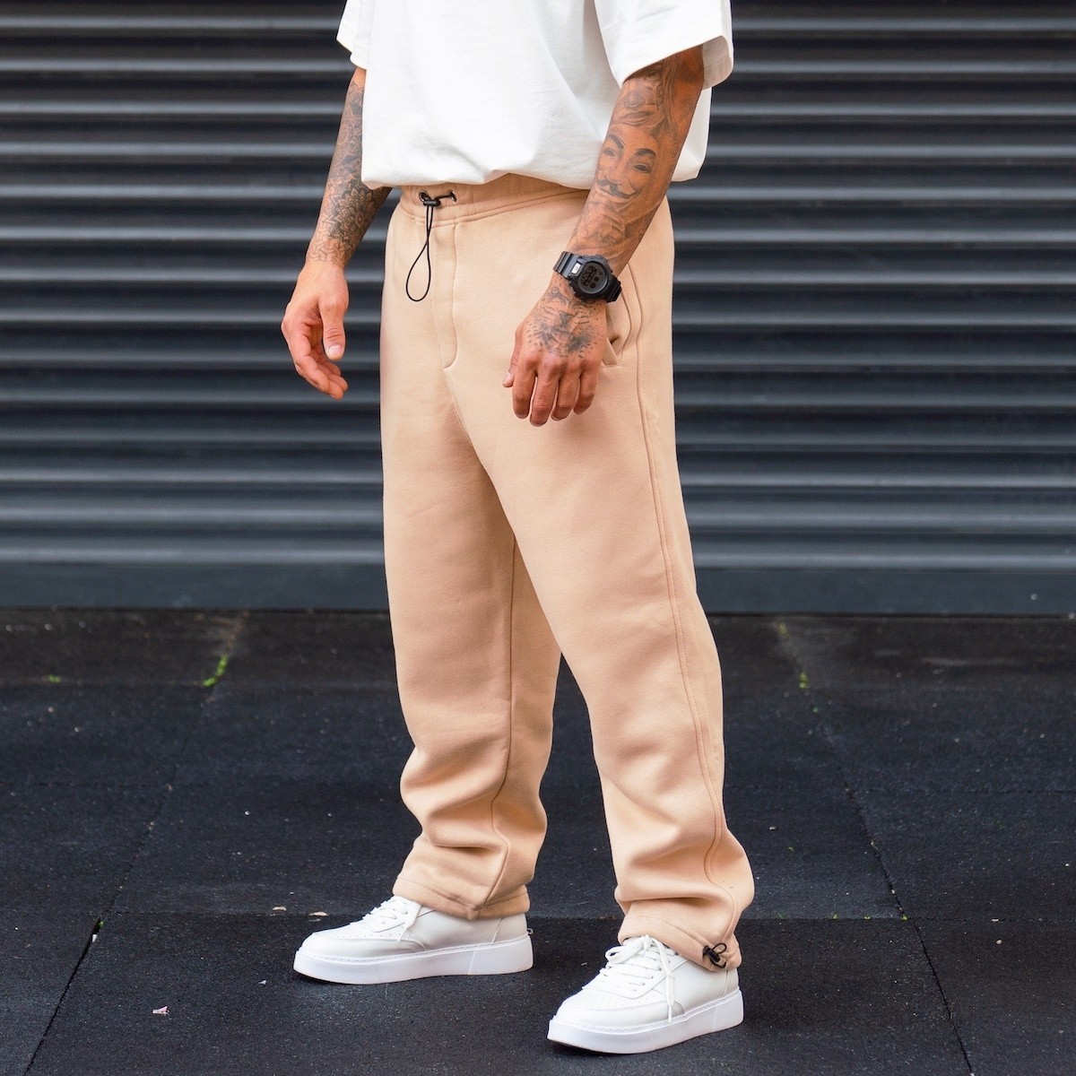 Oversized Beige Jogger 2