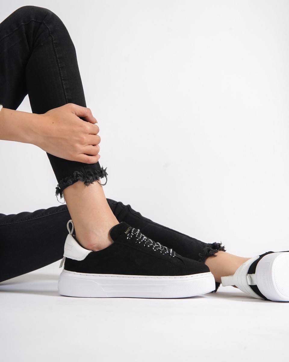 Bobe Women's Exclusive Designer Sneakers with Suede Belt | Martin Valen