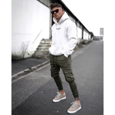 Baskets Basse Sneakers pour Hommes en Daim Beige | Martin Valen