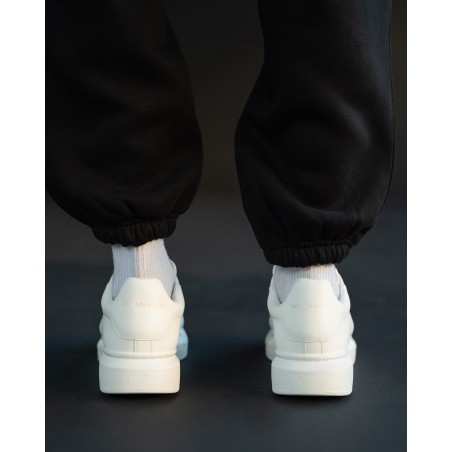 Zapatillas de Hombre con Suela Alta Coronada Blanco | Martin Valen