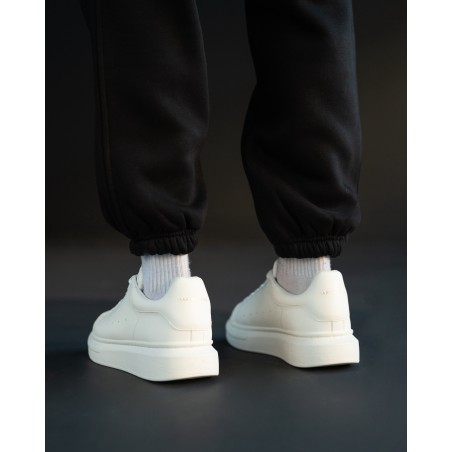 Zapatillas de Hombre con Suela Alta Coronada Blanco | Martin Valen