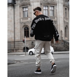 Sweatshirt Oversize Homme "Another World's Hell" | Martin Valen