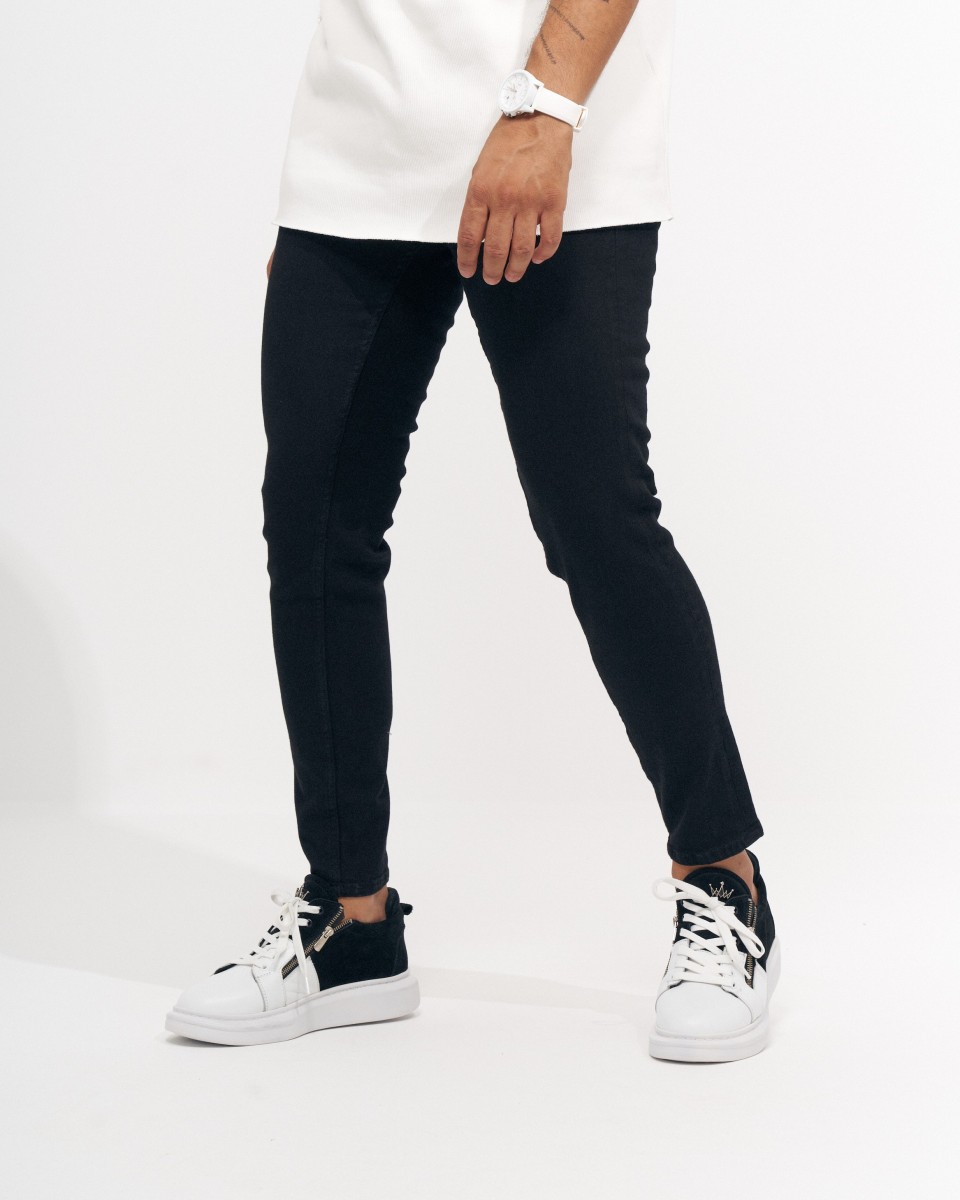 Jeans Skinny Fit Noirs pour Hommes | Martin Valen 2