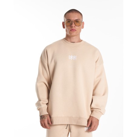 1881 Designer 3D bestickter Oversized-Sweatshirt-Trainingsanzug | Martin Valen