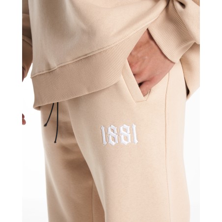 1881 Designer 3D bestickter Oversized-Sweatshirt-Trainingsanzug | Martin Valen