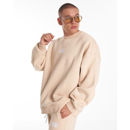 1881 Designer 3D bestickter Oversized-Sweatshirt-Trainingsanzug | Martin Valen