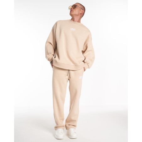 1881 Designer 3D bestickter Oversized-Sweatshirt-Trainingsanzug | Martin Valen