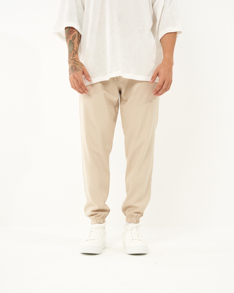 Men's Elastic Cuffed Loose-fitting Jogger | Martin Valen 2