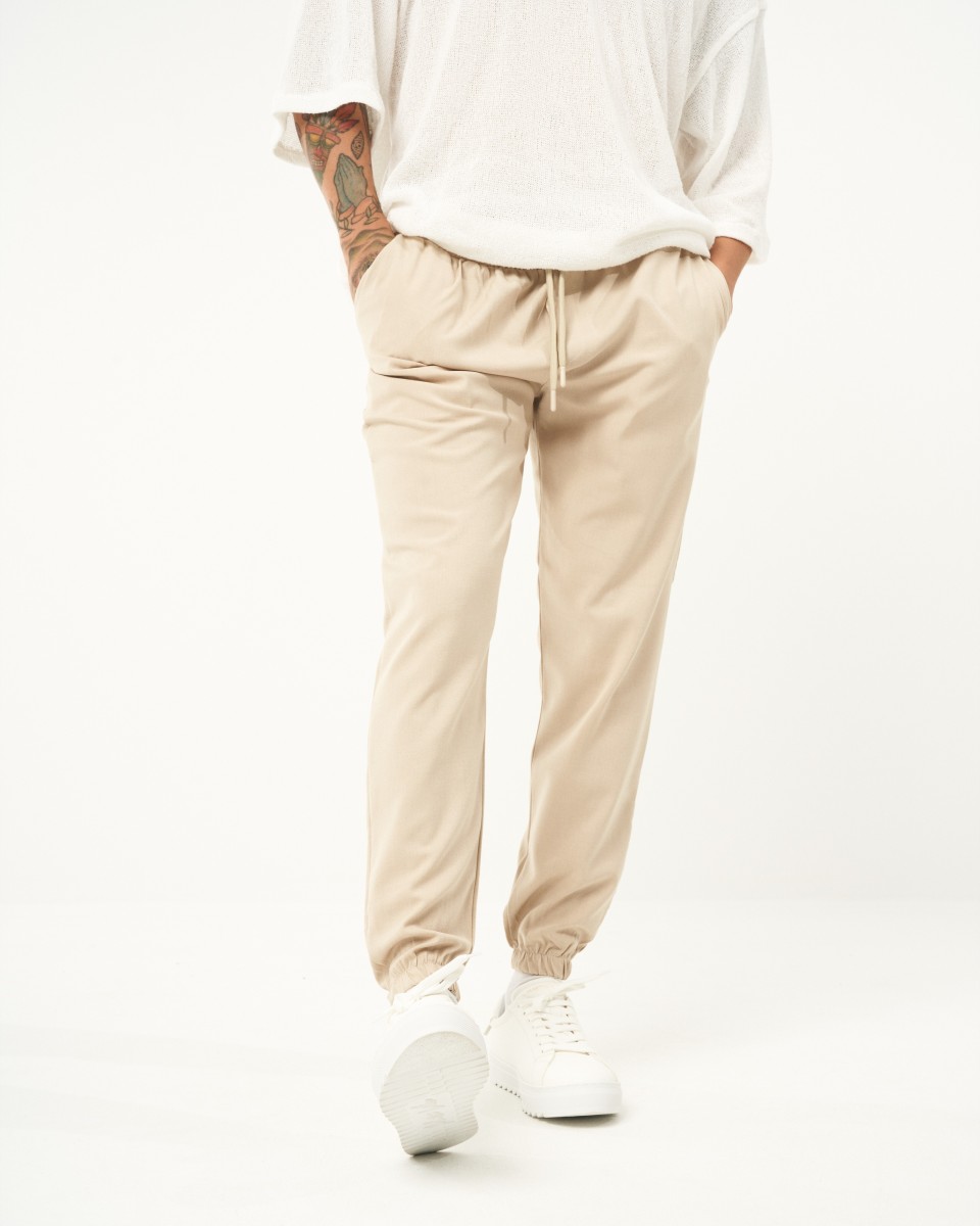 Men's Elastic Cuffed Loose-fitting Jogger | Martin Valen