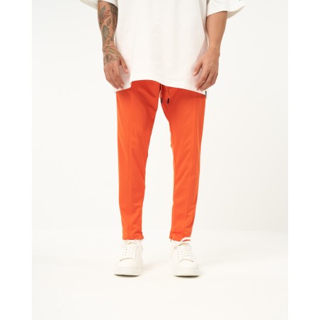 Orange Hose Mit Weißen Streifen | Martin Valen