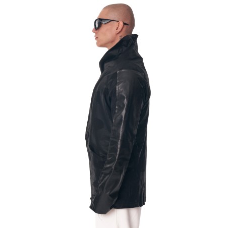 MV Premium Design Herren Cardigan mir Reißverschlüssen in schwarz | Martin Valen