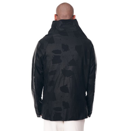 MV Premium Design Herren Cardigan mir Reißverschlüssen in schwarz | Martin Valen