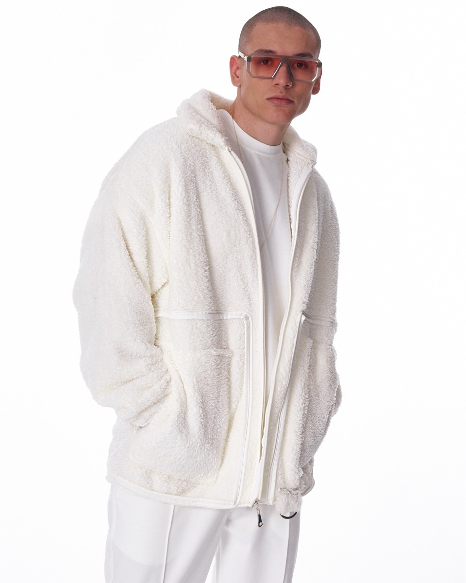 HOTS Martin Valen Cardigan en Peluche pour Hommes | Martin Valen