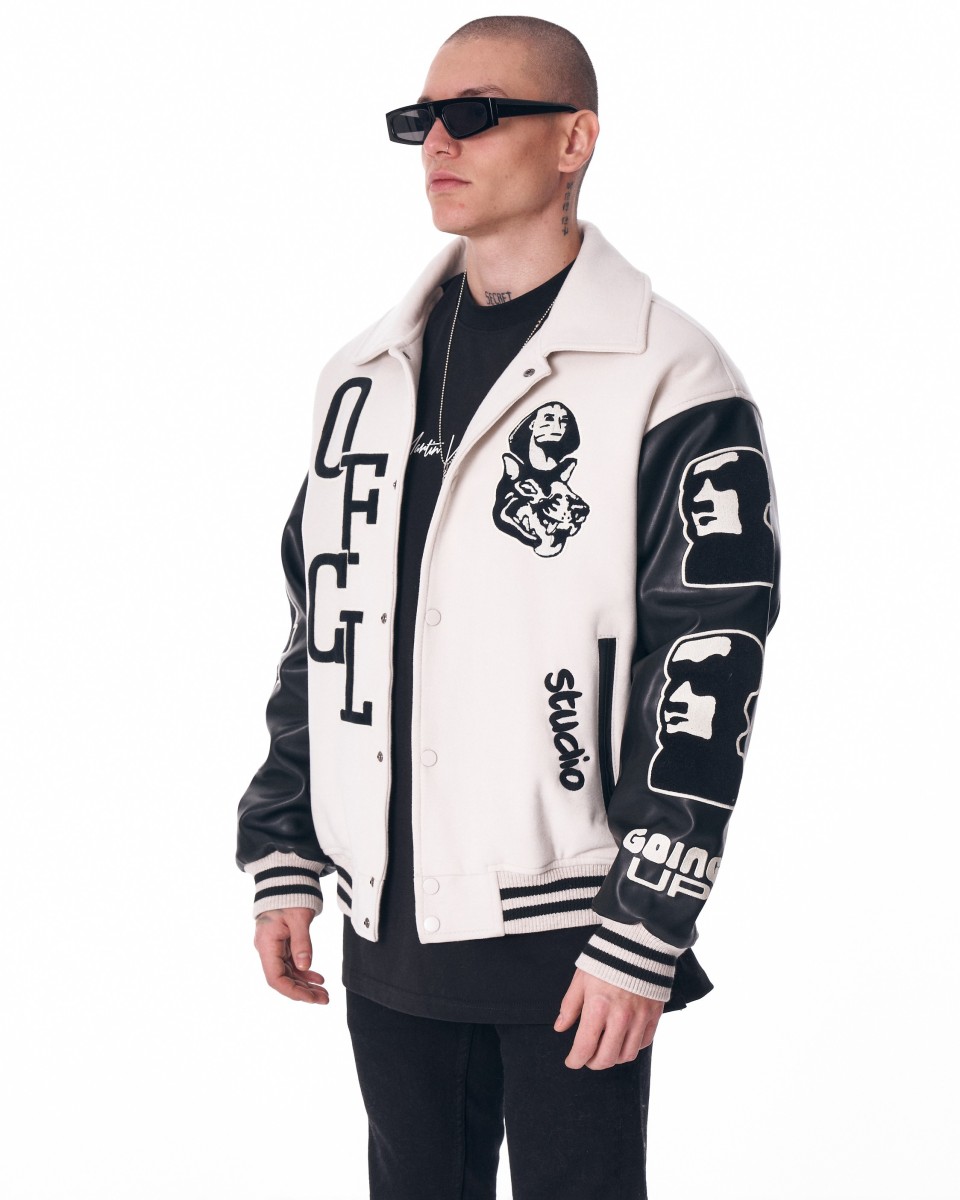 "Vanguard" Martin Valen Veste Noire et Blanche | Martin Valen 2