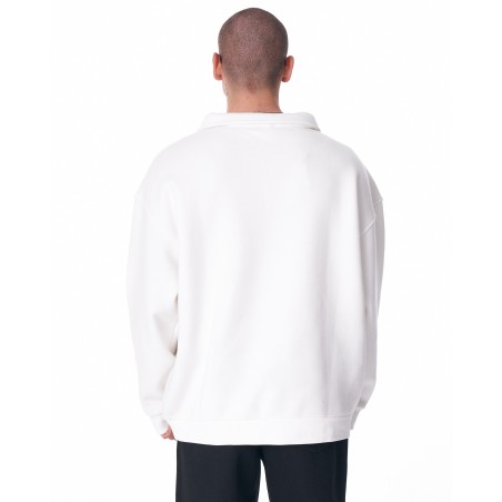 Valicia Martin Valen Oversized Basic Half Zip Sweatshirt