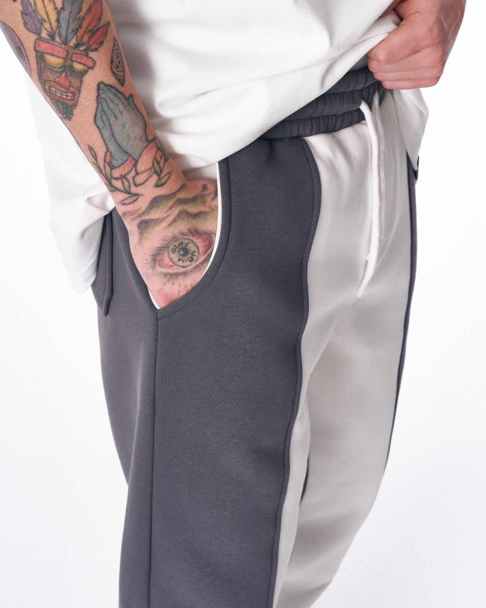 V'Reverse Martin Valen Bicolor Jogger Estilo Callejero 2