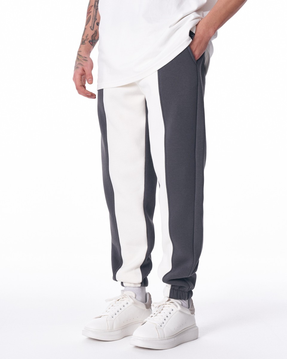 V'Reverse Martin Valen Calça Jogger Street Style Bicolor