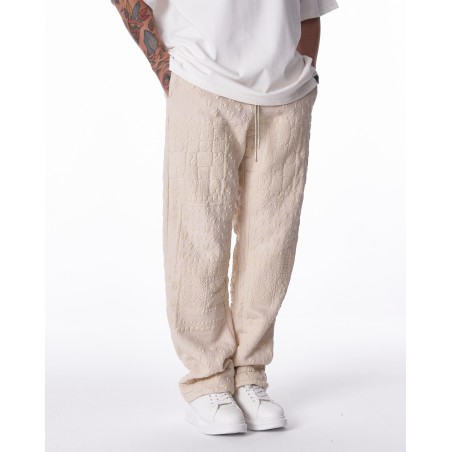 Jogger oversize beige