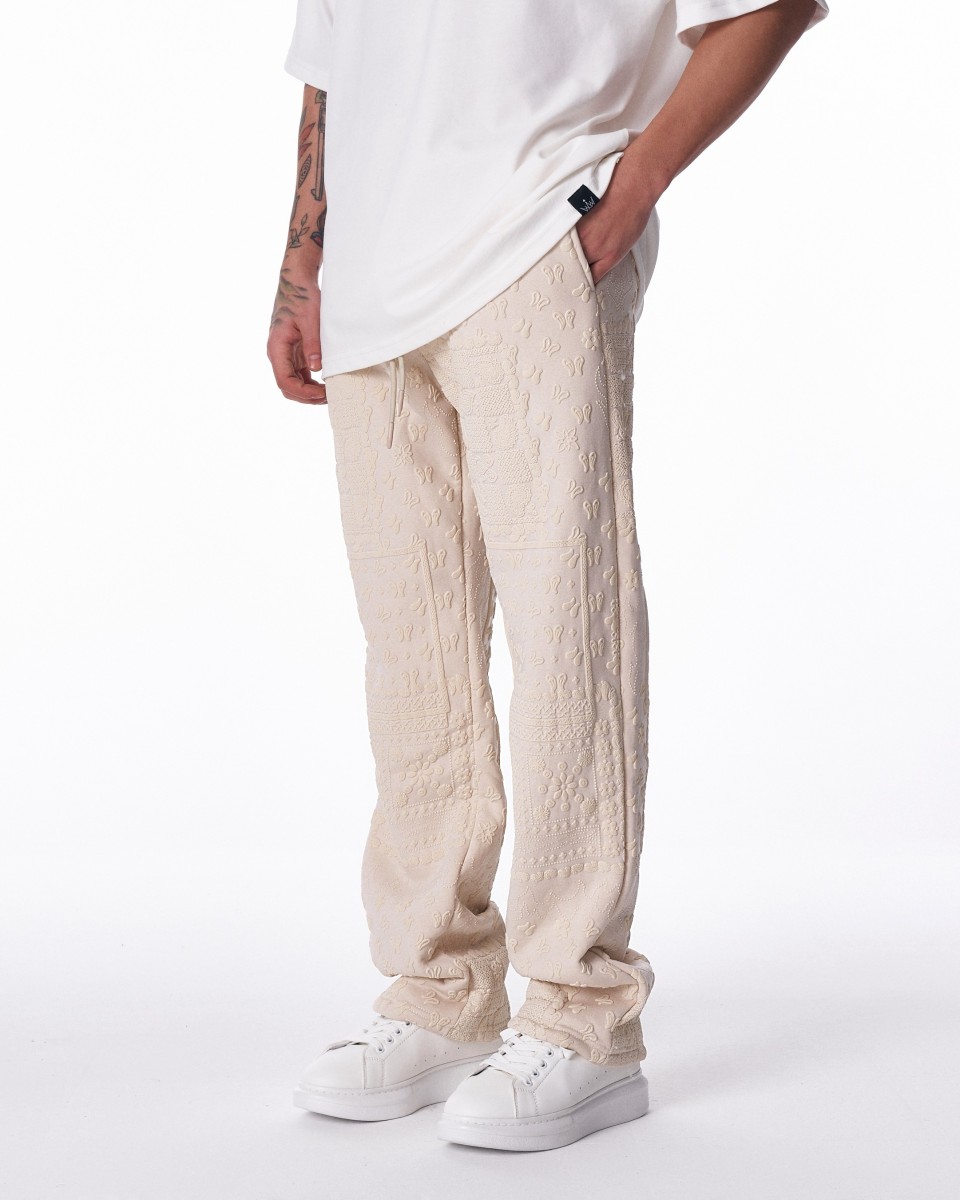 Jogginghose mit Stickerei im Straßenstil