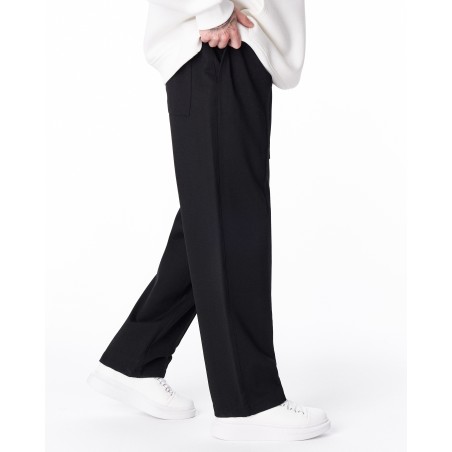 Herren-Sweatpants mit Lockerer Passform in Schwarz | Martin Valen