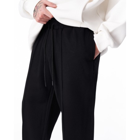 Herren-Sweatpants mit Lockerer Passform in Schwarz | Martin Valen