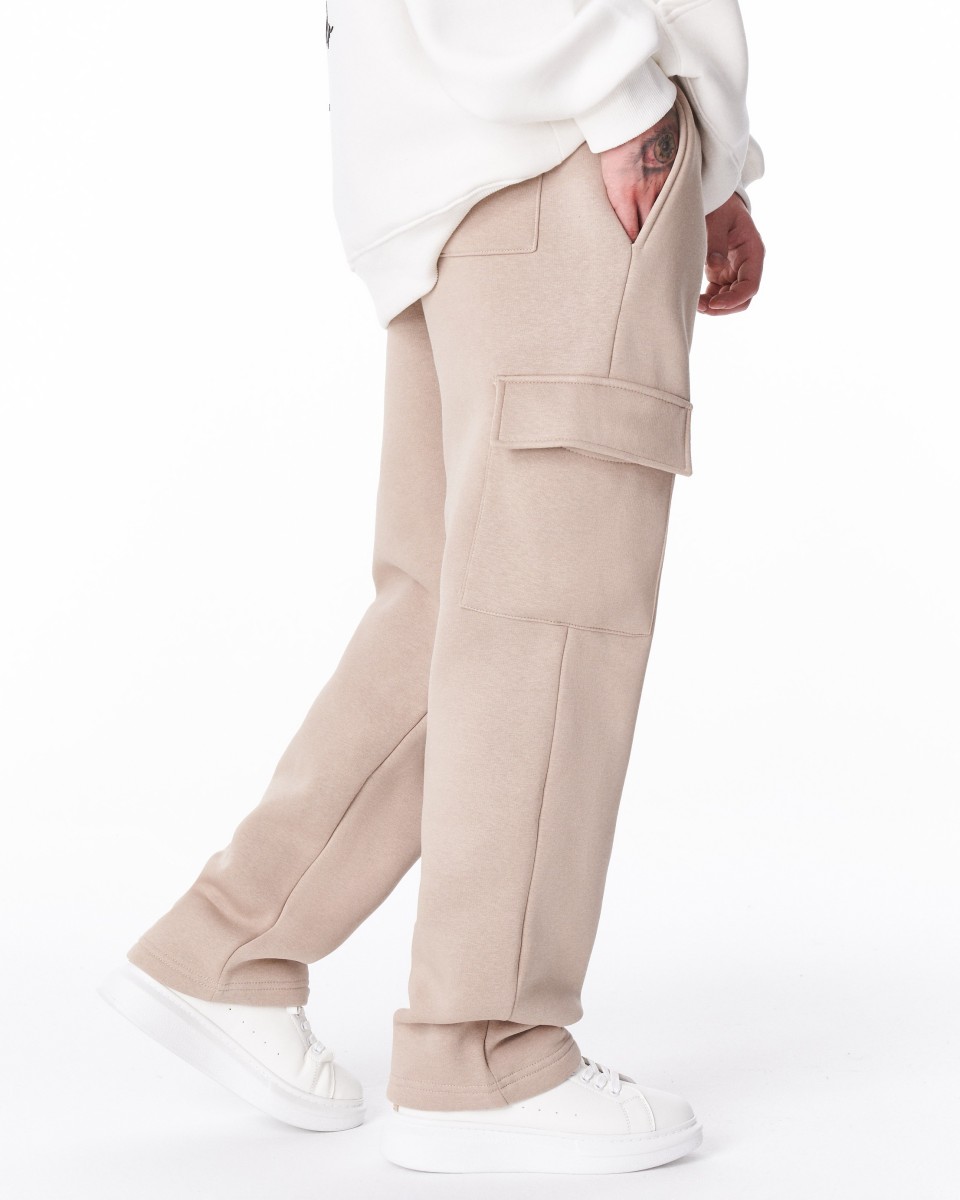 Pantalon de Survêtement Cargo en Polaire pour Homme | Martin Valen