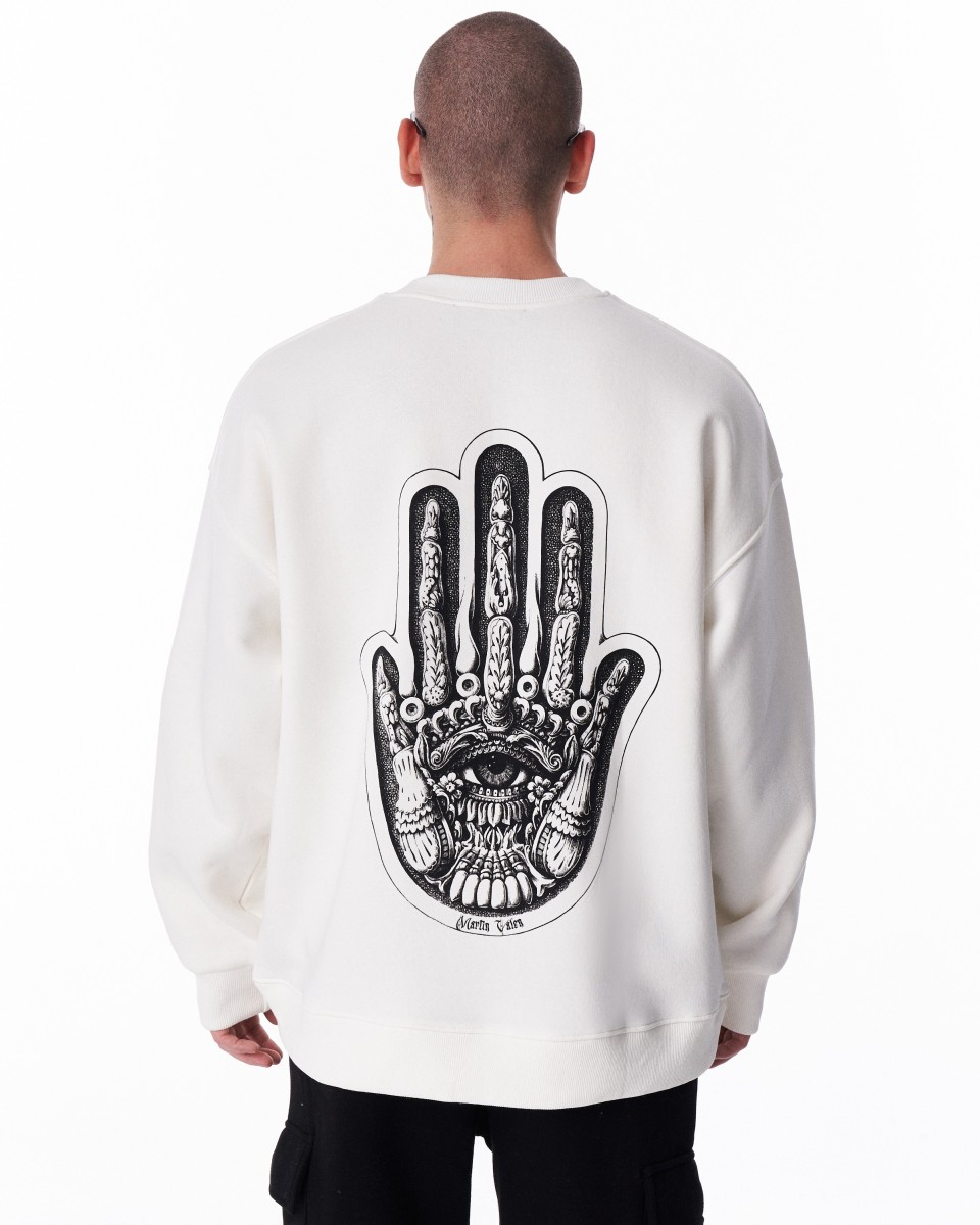 Fatima Martin Valen Designer Sweatshirt in Oversize | Martin Valen