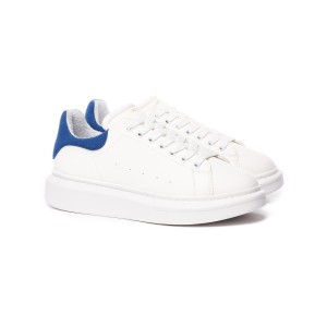 Suola Spessa Sneakers Scarpe Bianco-Blu | Martin Valen