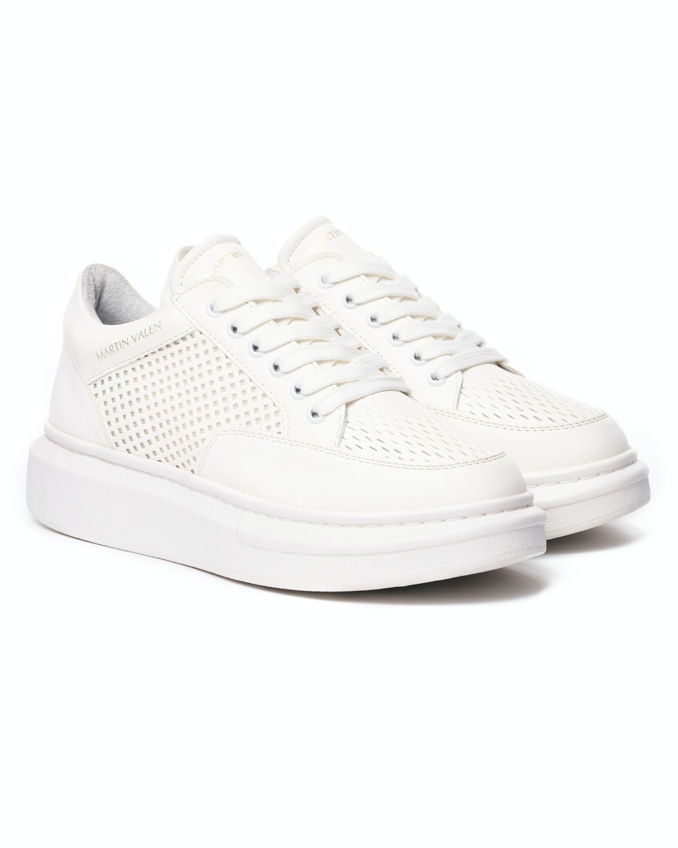 Witte Ademende Sneakers 2