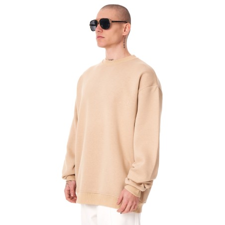 Felpa oversize da uomo X-Mark Crema | Martin Valen