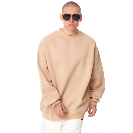 Felpa oversize da uomo X-Mark Crema | Martin Valen