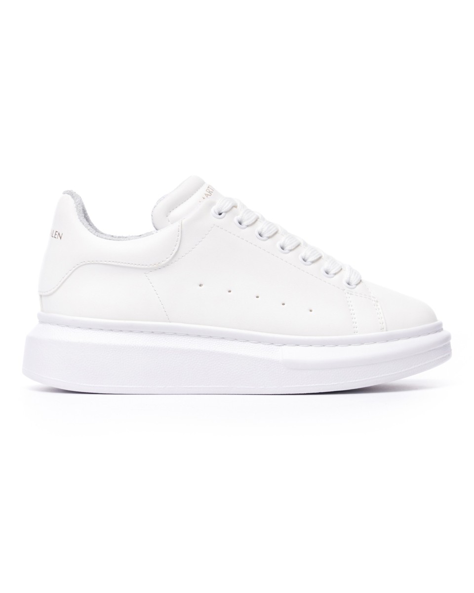 Zapatillas Suela Gruesa Blancas | Martin Valen 2