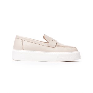 Chunky Loafers para Hombre en Beige y Blanco | Martin Valen