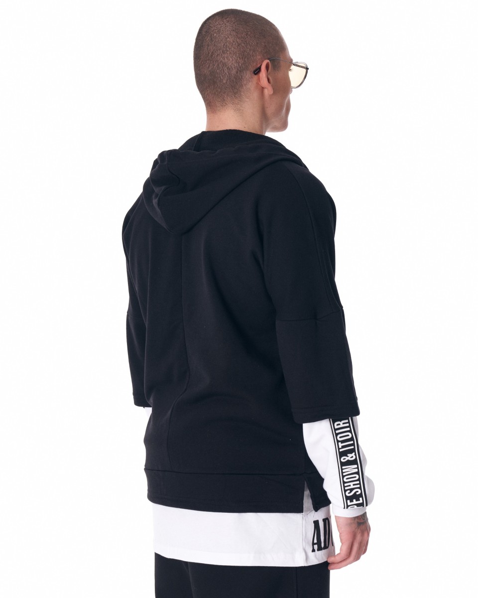 Bicolor Cardigan in Oversized mit Reißverschluss | Martin Valen