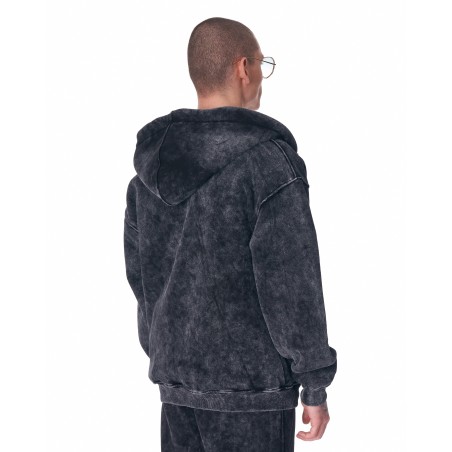 Urban Style Washed Anthracite Tracksuit with Zipper | Martin Valen