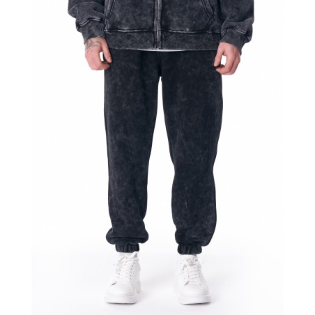 Urban Style Washed Anthracite Tracksuit with Zipper | Martin Valen