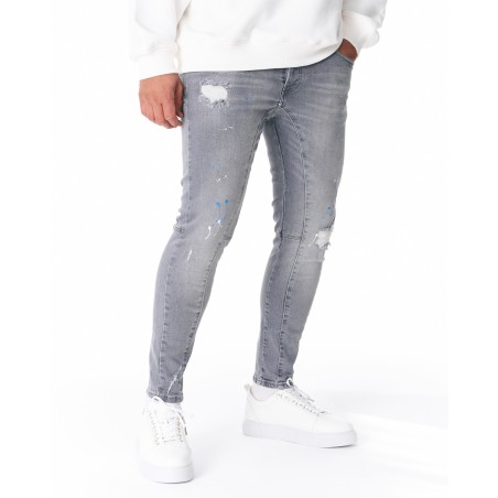 Jeans im Farbspritzer Look | Martin Valen