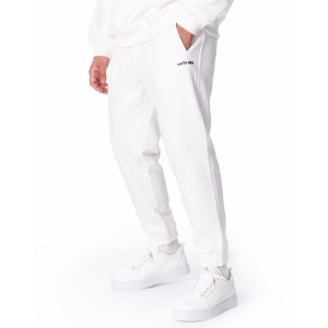 Herren Jogger mit Oversize Vorderfalten in Weiß | Martin Valen