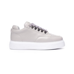 Men's Low Top Sneakers Shoes Gray