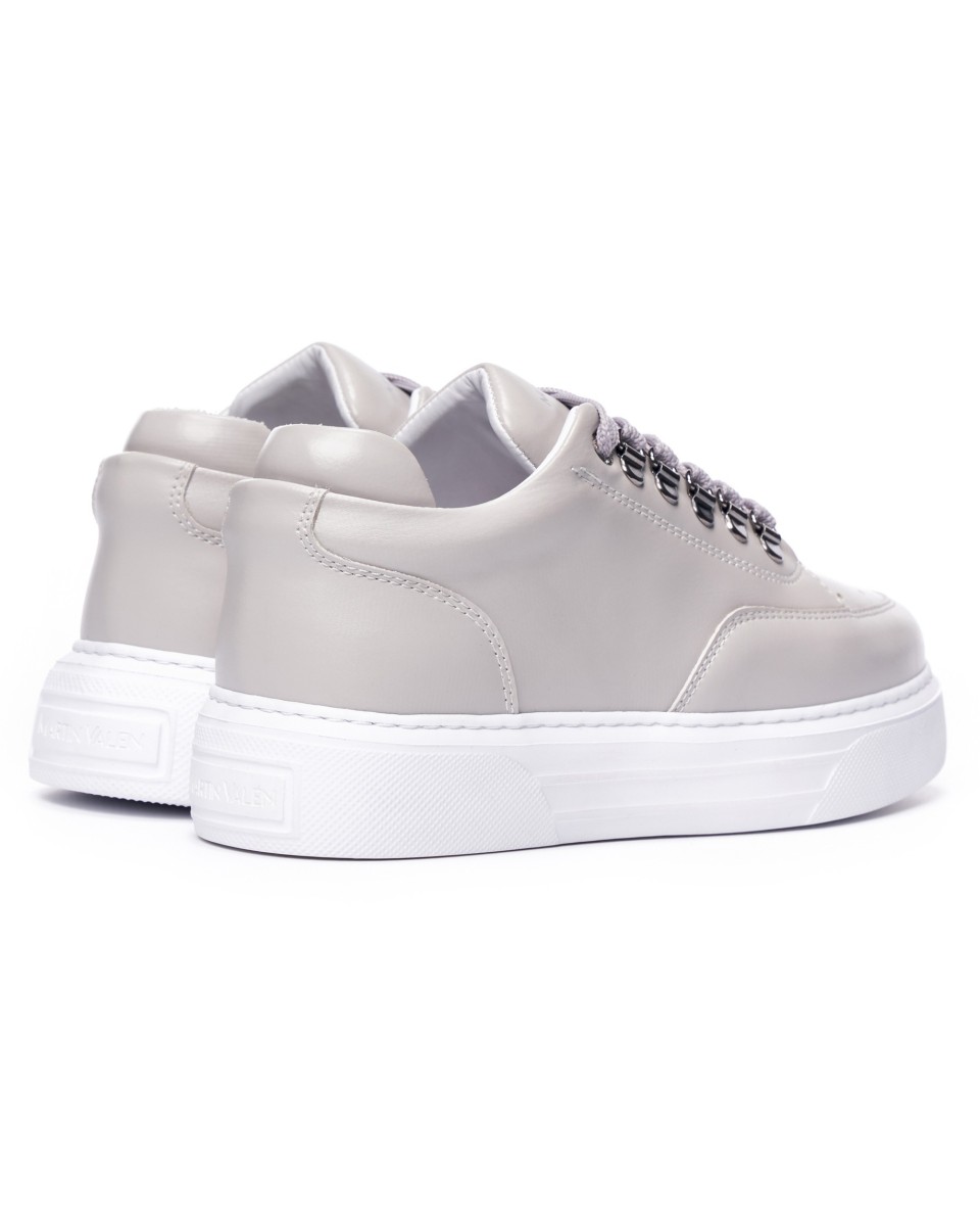 Zapatillas Bajas para Mujer Gris | Martin Valen 2