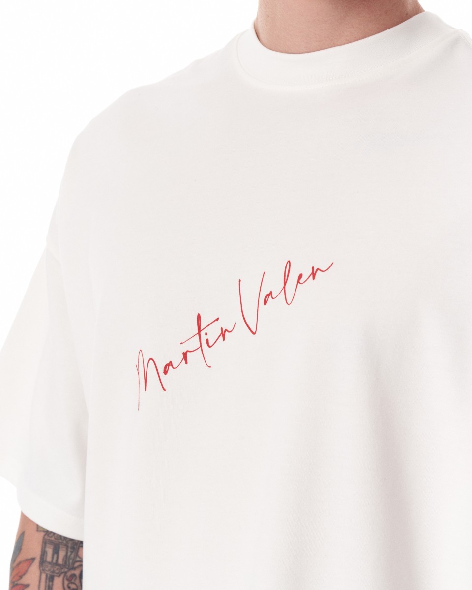 Weißes Oversized T-Shirt