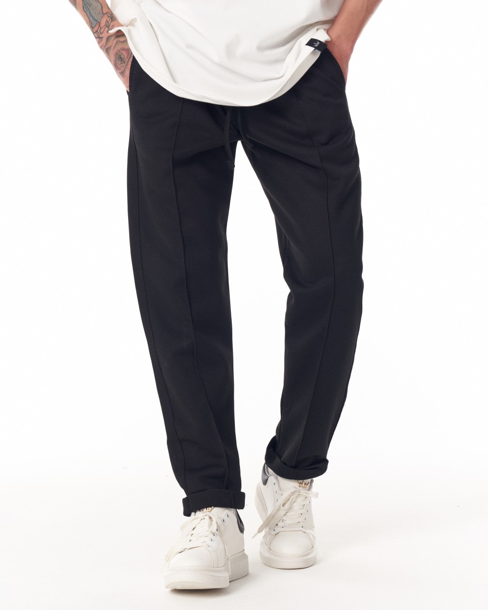Jogging Noir Basique pour Hommes | Martin Valen