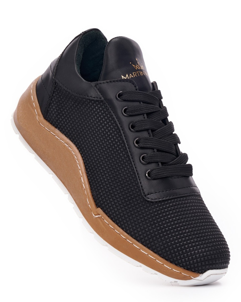 Men’s Chunky Trainers Shoes Black