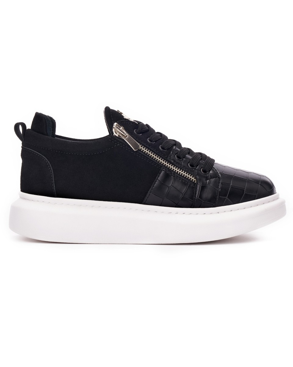 Chunky Sneakers Zipper Shoes | Martin Valen