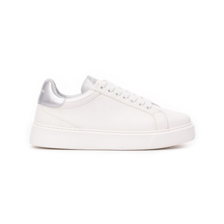 Lässige Herren-Sneaker Iconic Weiß-Grau